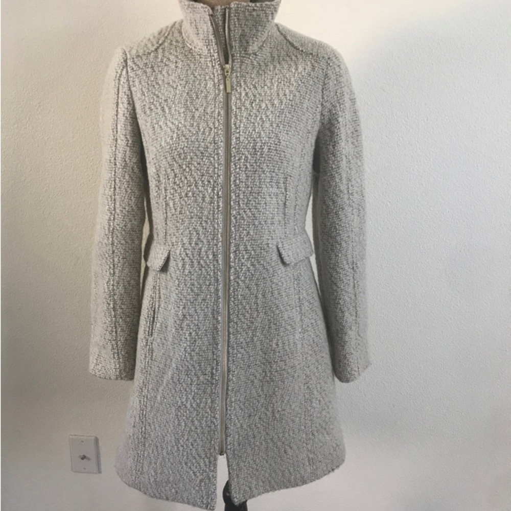 H&M gray wool coat